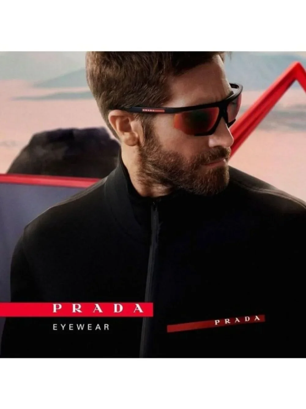 New Prada Sport Linea Rossa PS07YS DG010A  Sport Sunglasses